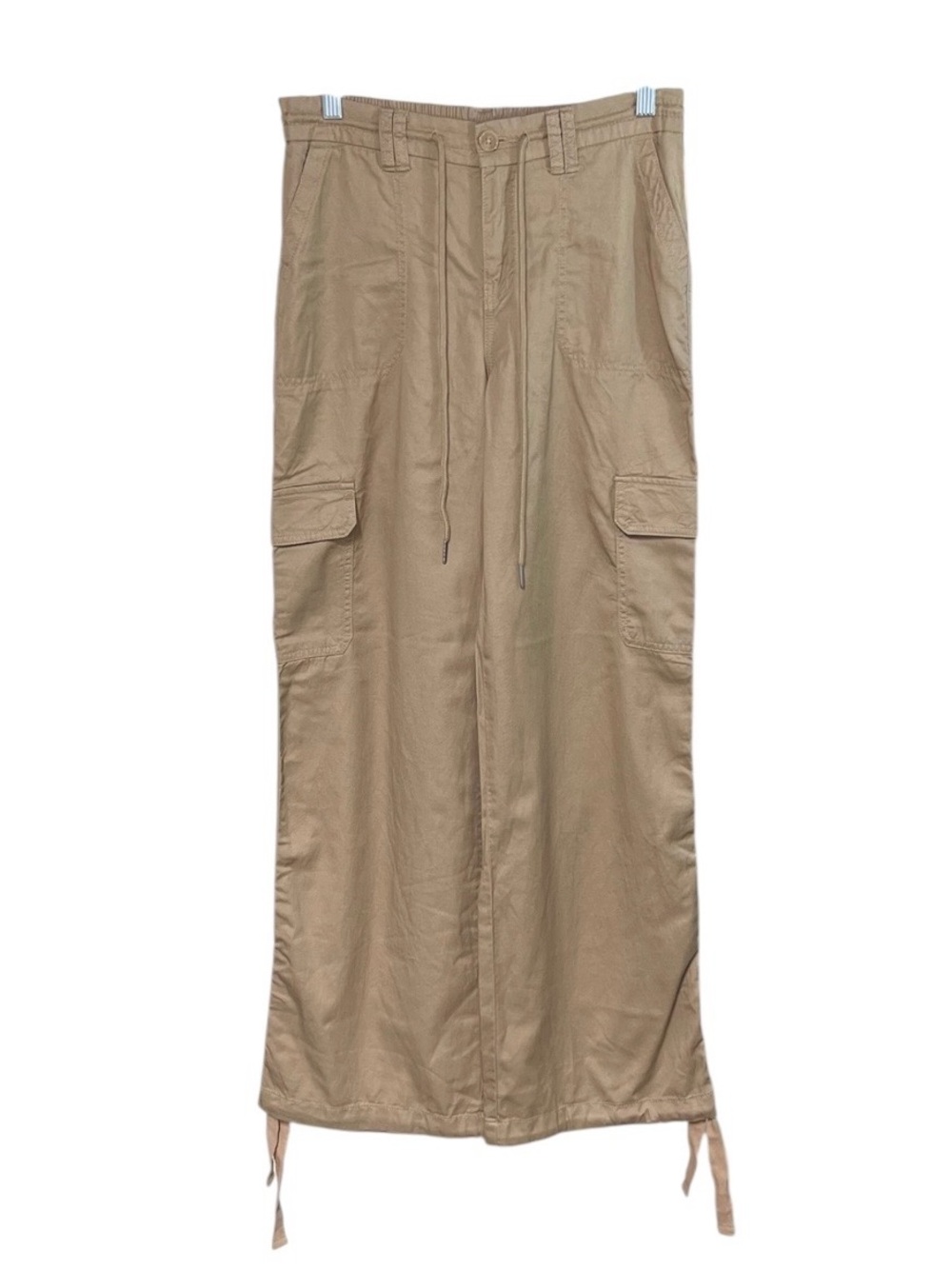 Wild Fable XS Women’s Khaki Light Taupe Brown Cargo Beach Pants NEW